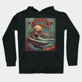 Spooky retro surfer Hoodie